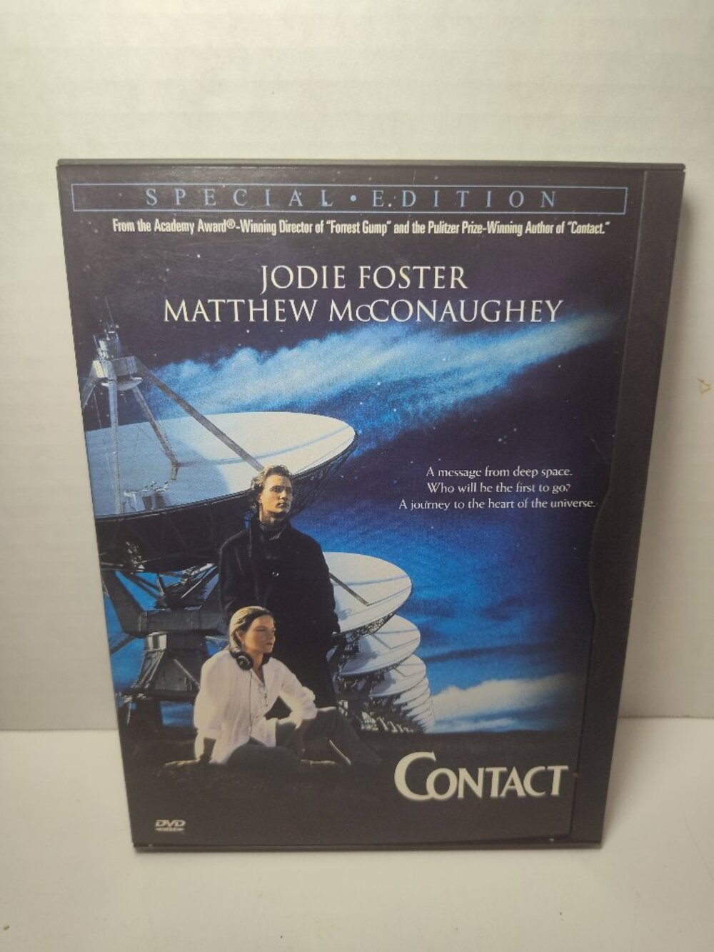 Contact DVD Special Edition Jodie Foster Matthew McConaughey Tested